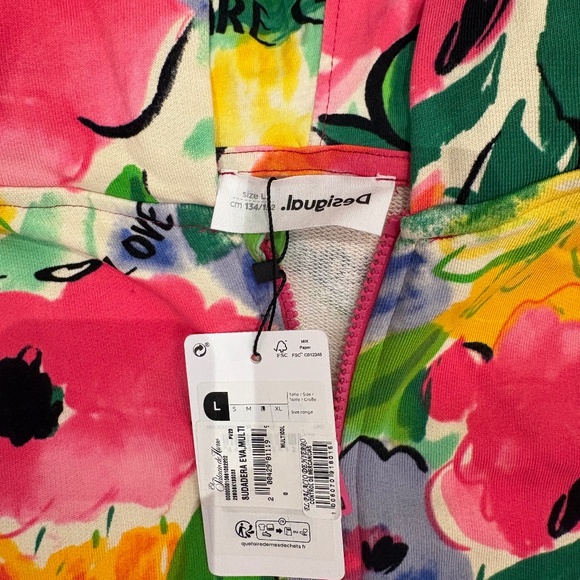 Desigual Other - BNWT brightly coloured Desigual hoodie